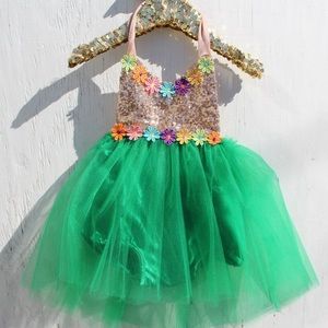 Luau Outfit, Luau Dress, Luau First Birthday, Baby Luau Outfits, Hawaiian tulle
